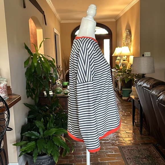 Exclusive striped sweatshirt top szM - Picture 7 of 14